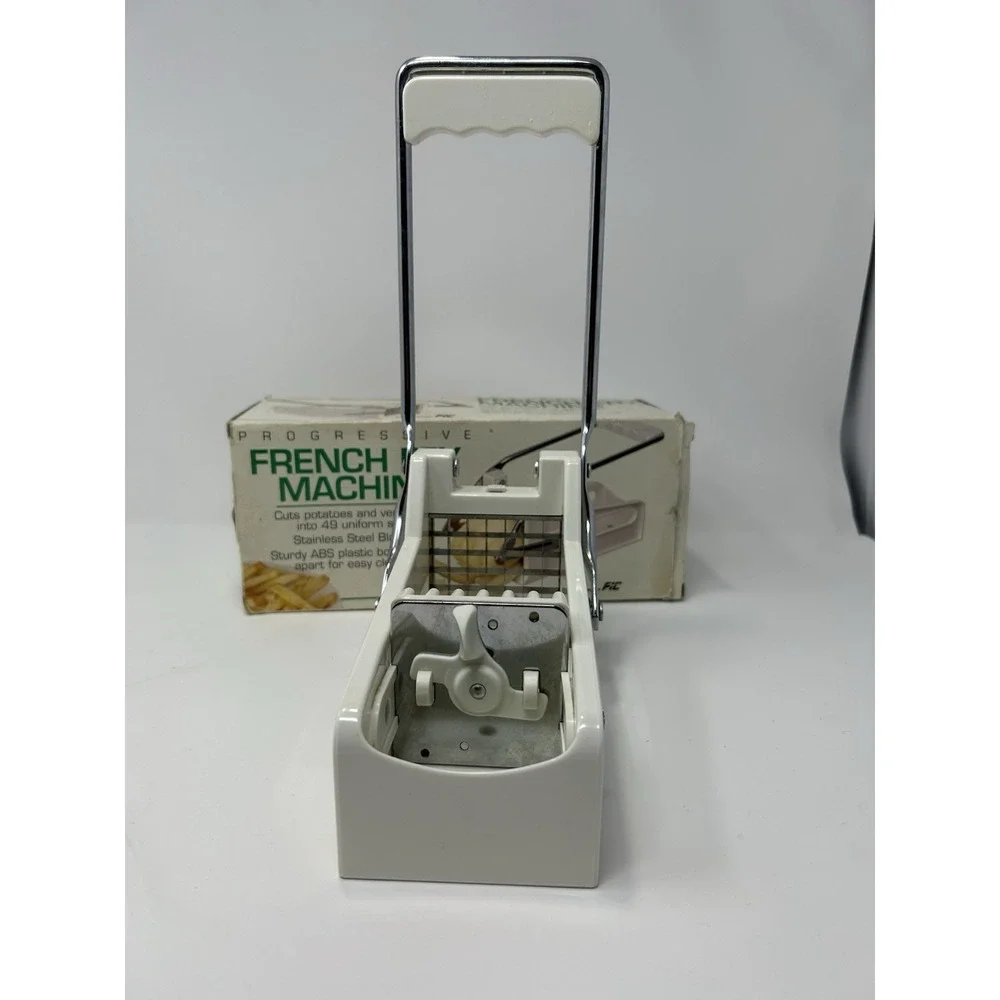 French Fry Machine 49 Cuts Uniform Slices Stainless‎ Steel Blades Progressive